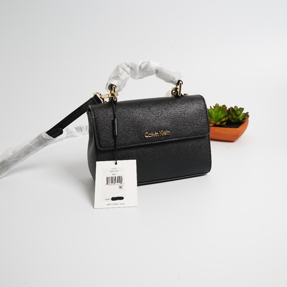 Calvin Klein Handbags - Calvin Klein Saffiano Crossbody Bag